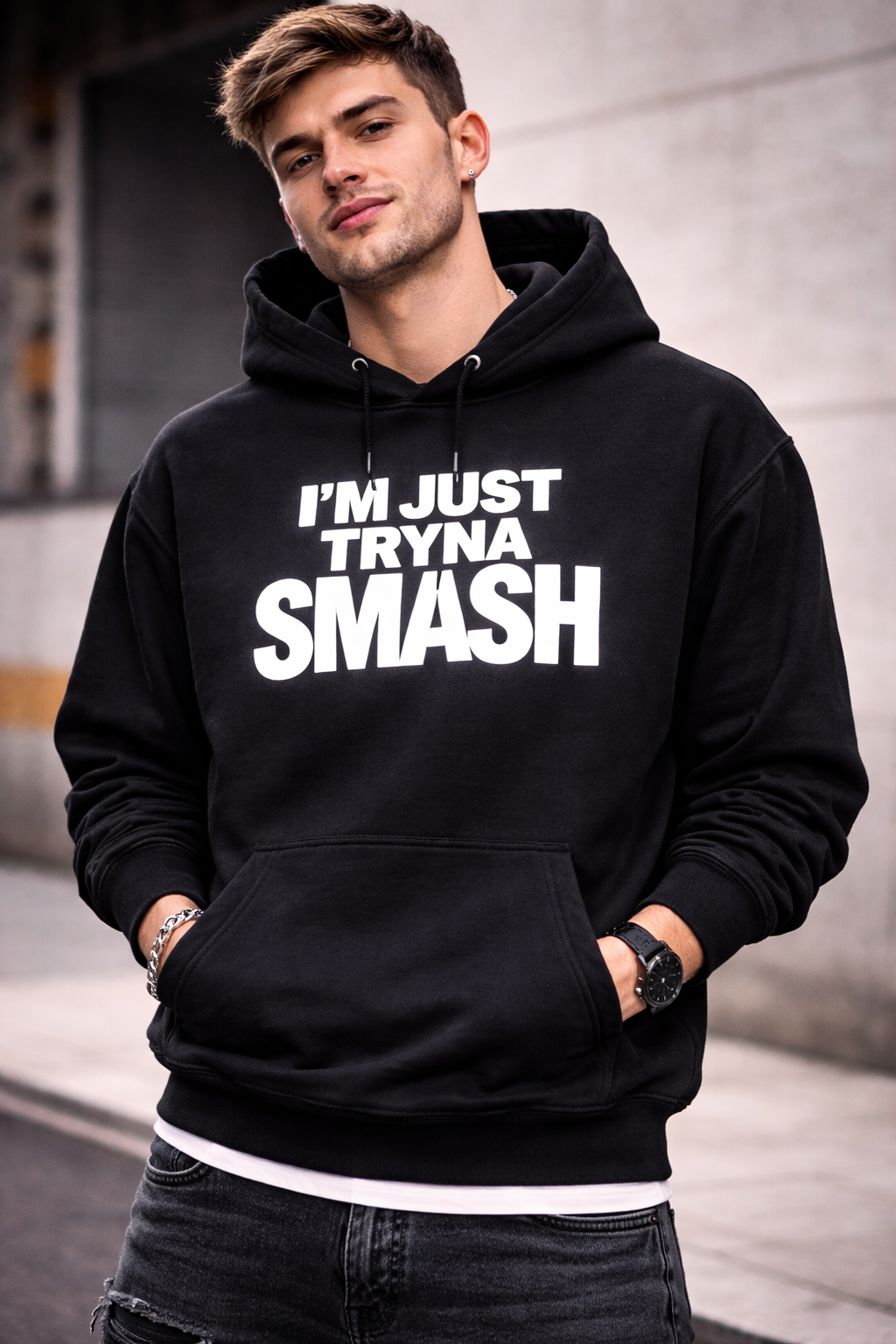 I'm Just Tryna SMASH Hoodie